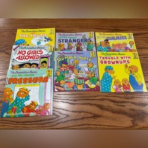 BERENSTAIN BEARS First Time Books Lot of 7 Stan & Jan VTG